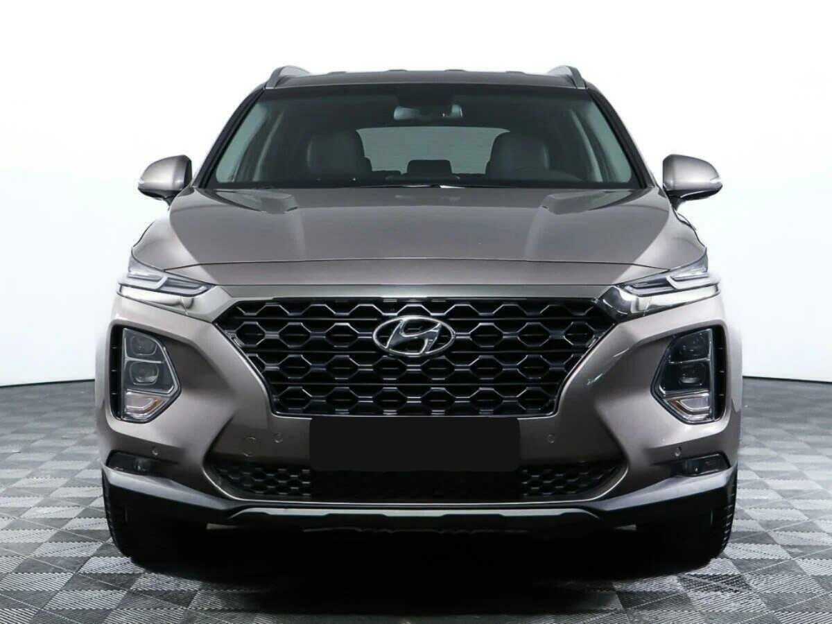 Hyundai Santa Fe б/у, 2019, Автоматическая. Фото: #1