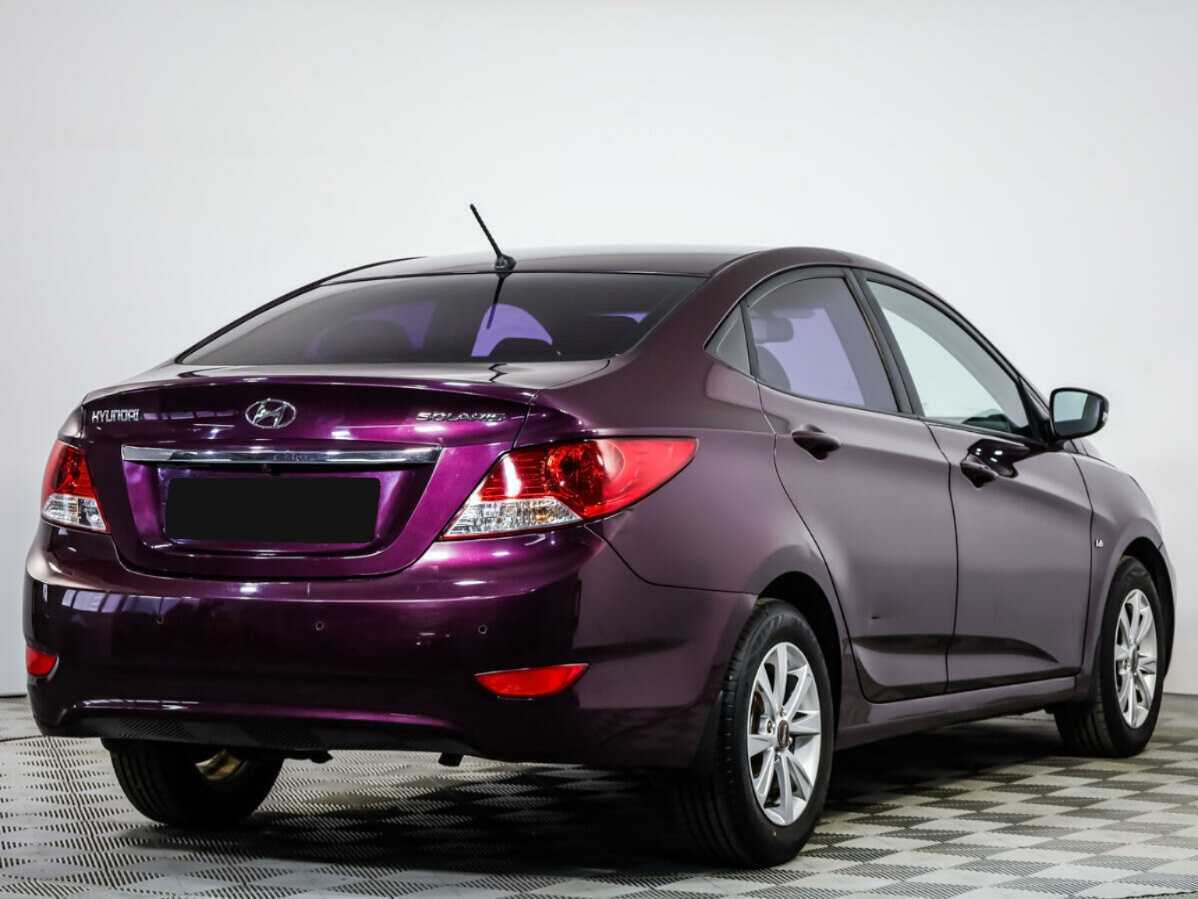 Hyundai Solaris б/у, 2012, Автоматическая. Фото: #3