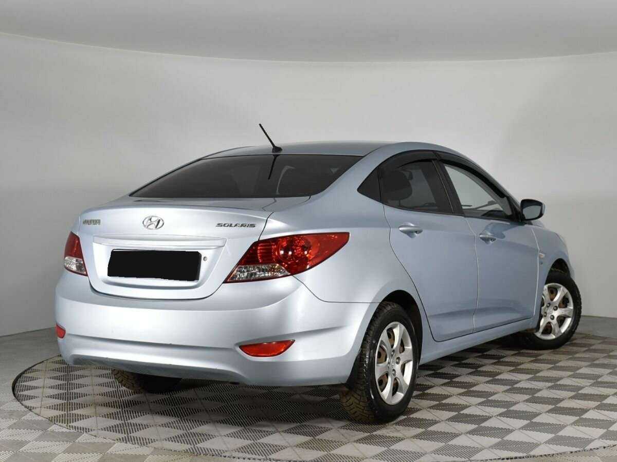 Hyundai Solaris б/у, 2012, Автоматическая. Фото: #1