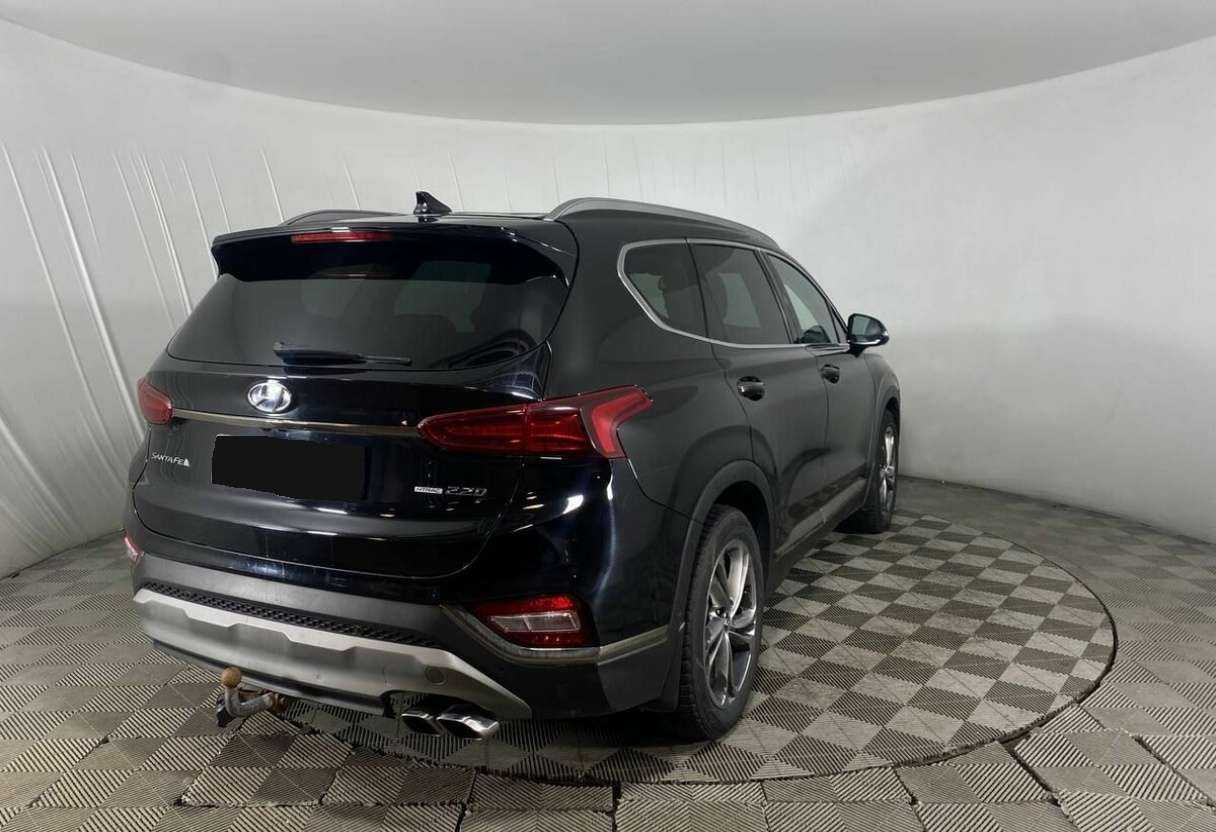 Hyundai Santa Fe б/у, 2018, Автоматическая. Фото: #4