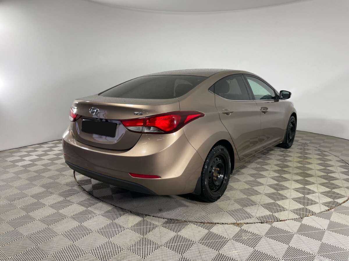 Hyundai Elantra б/у, 2014, Автоматическая. Фото: #3