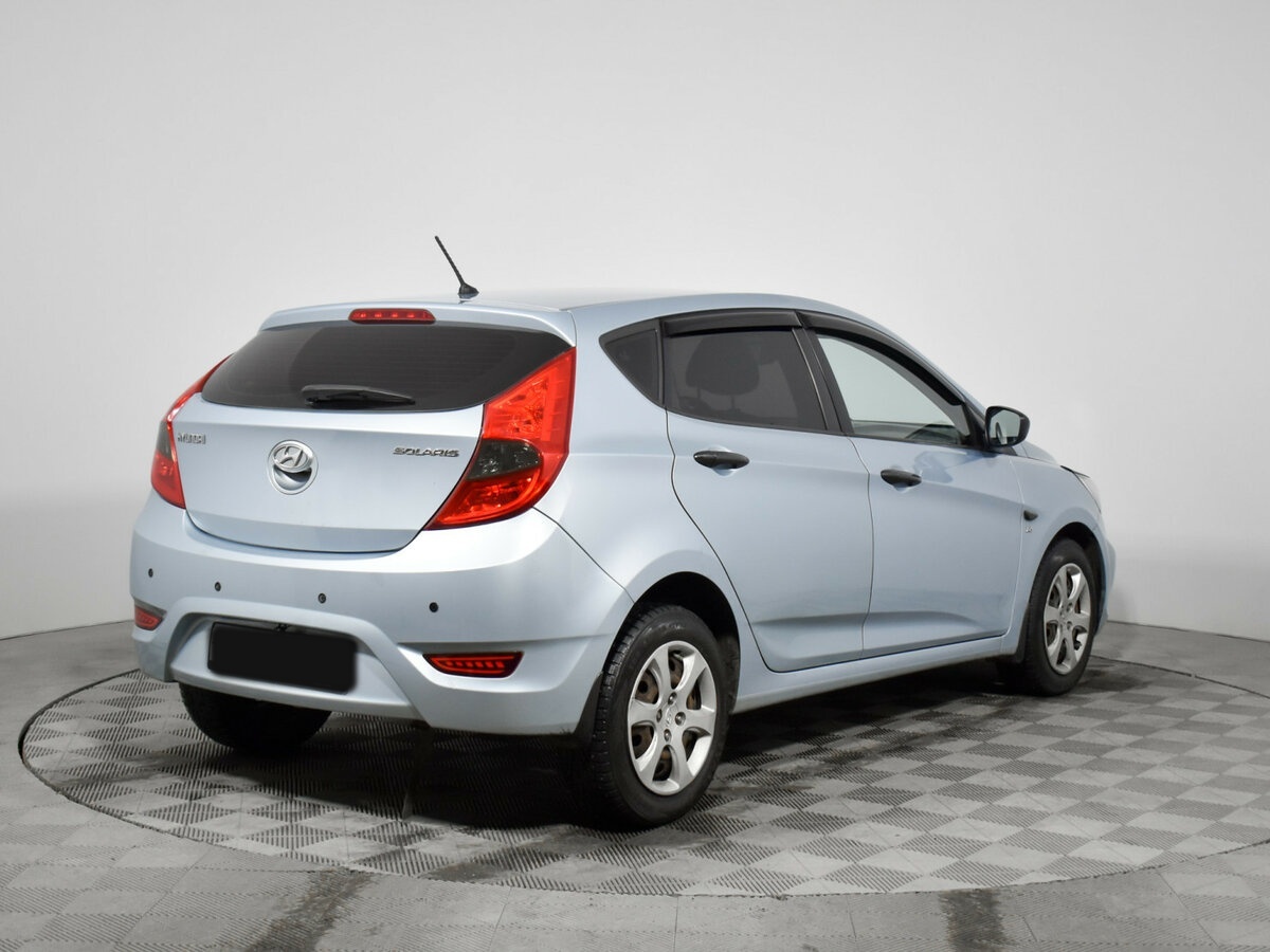 Hyundai Solaris б/у, 2014, Механическая. Фото: #4