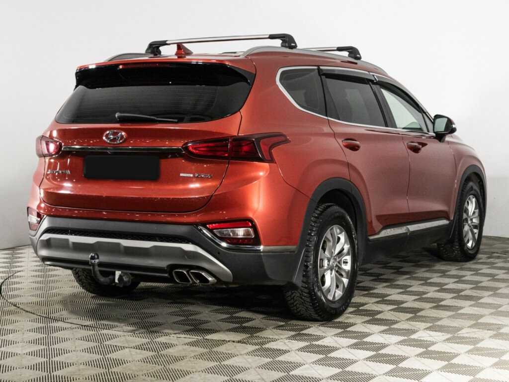 Hyundai Santa Fe б/у, 2019, Автоматическая. Фото: #4