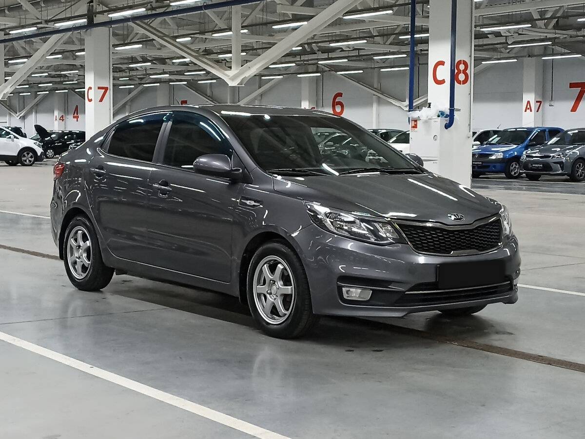 Kia Rio б/у, 2016, Механическая. Фото: #2