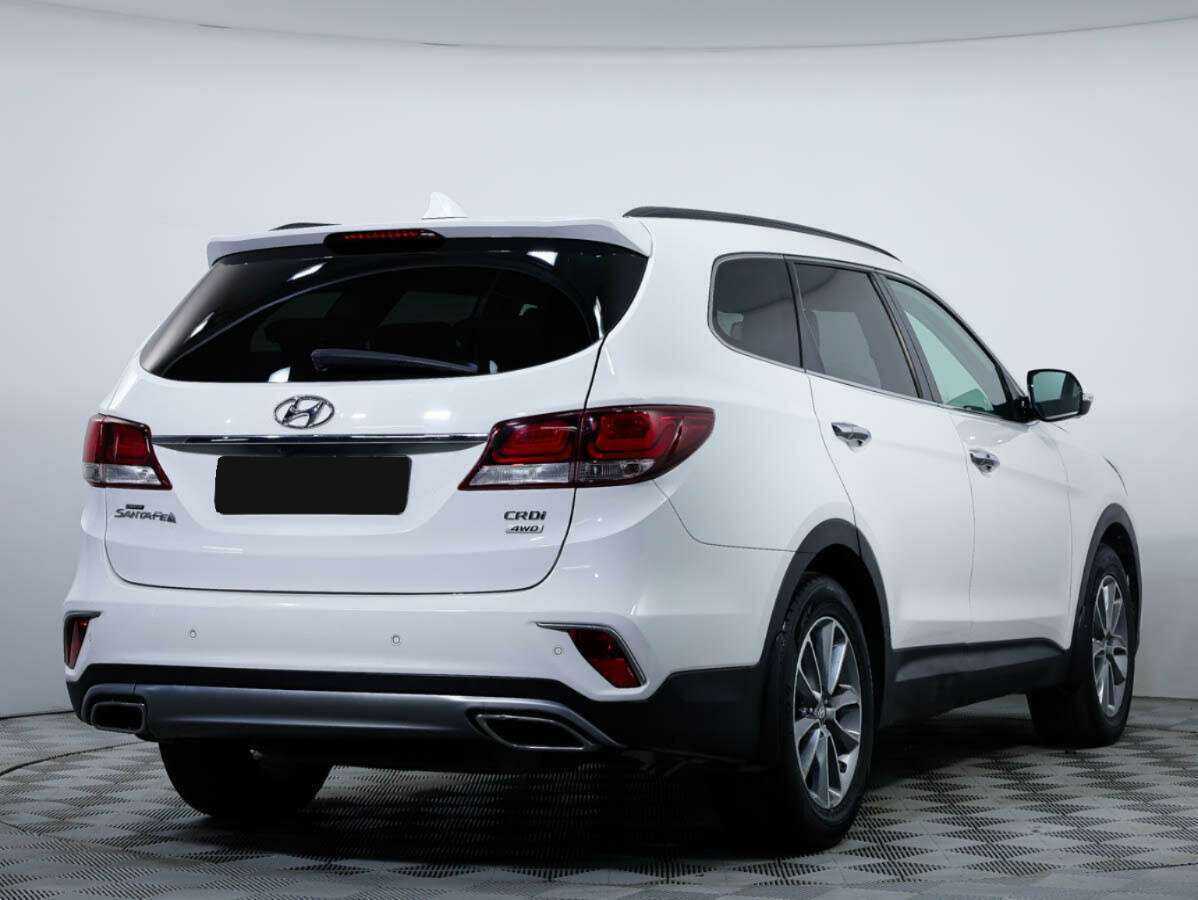 Hyundai Santa Fe б/у, 2017, Автоматическая. Фото: #3