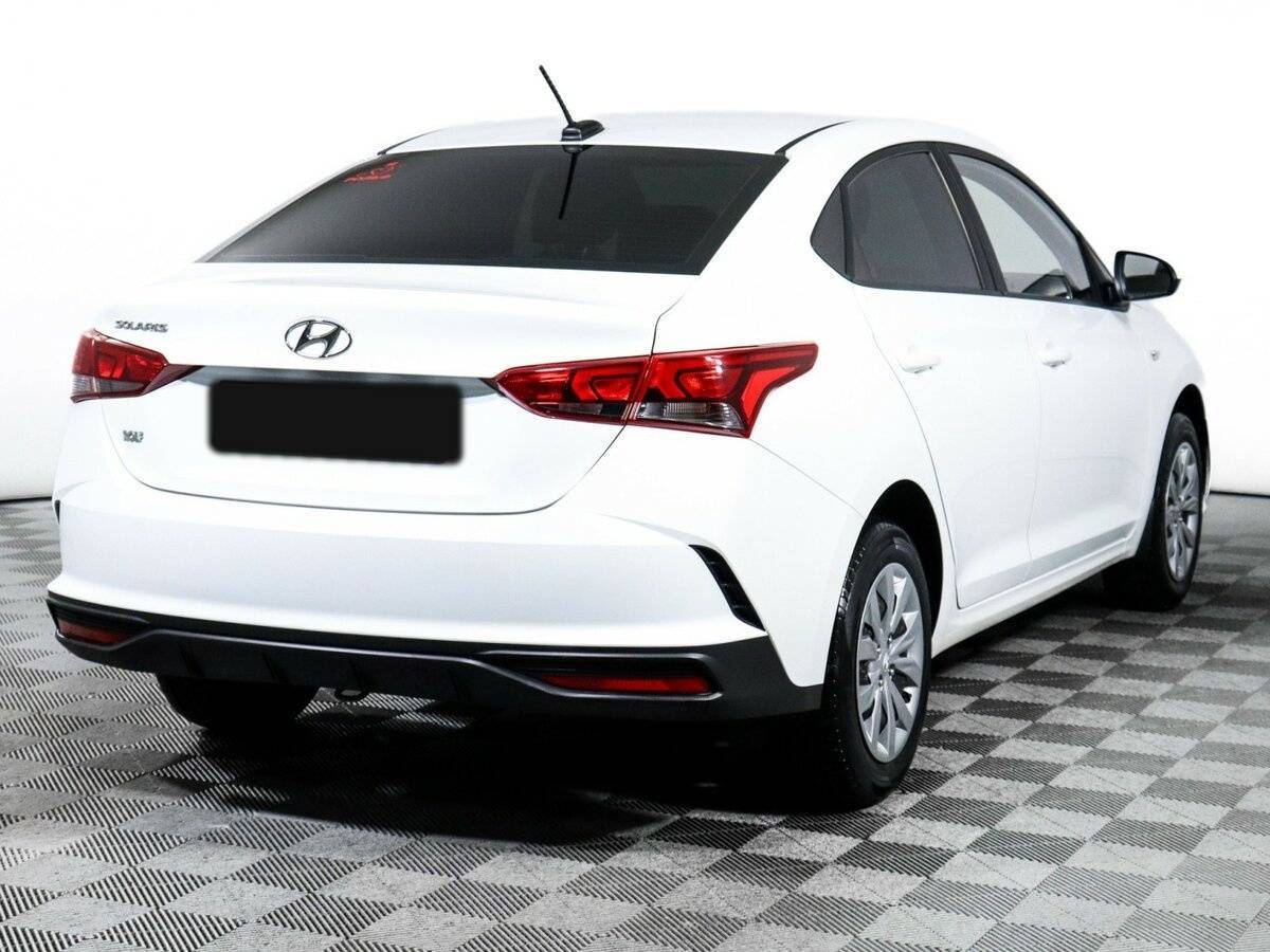 Hyundai Solaris б/у, 2021, Механическая. Фото: #3