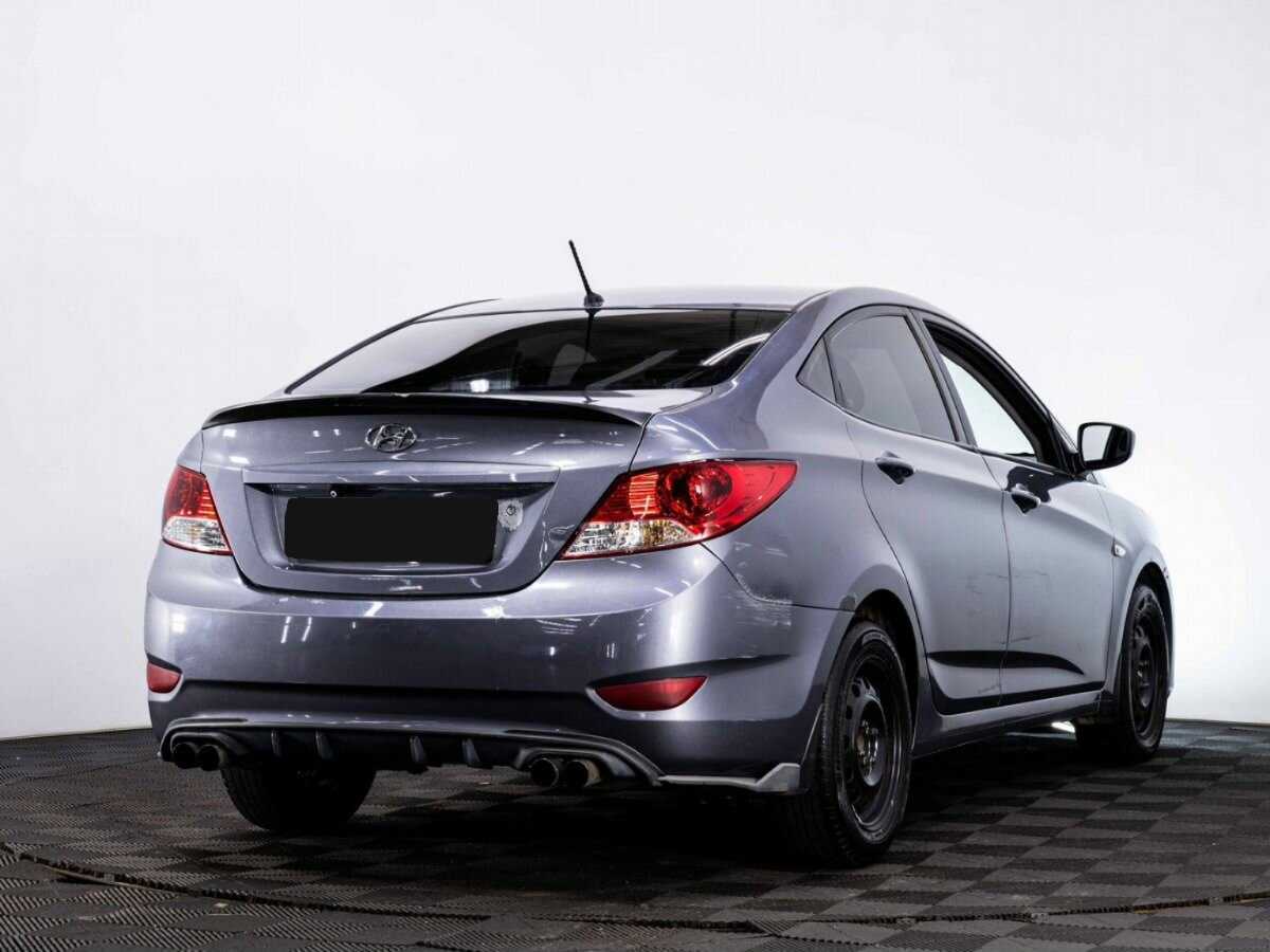 Hyundai Solaris б/у, 2012, Механическая. Фото: #5