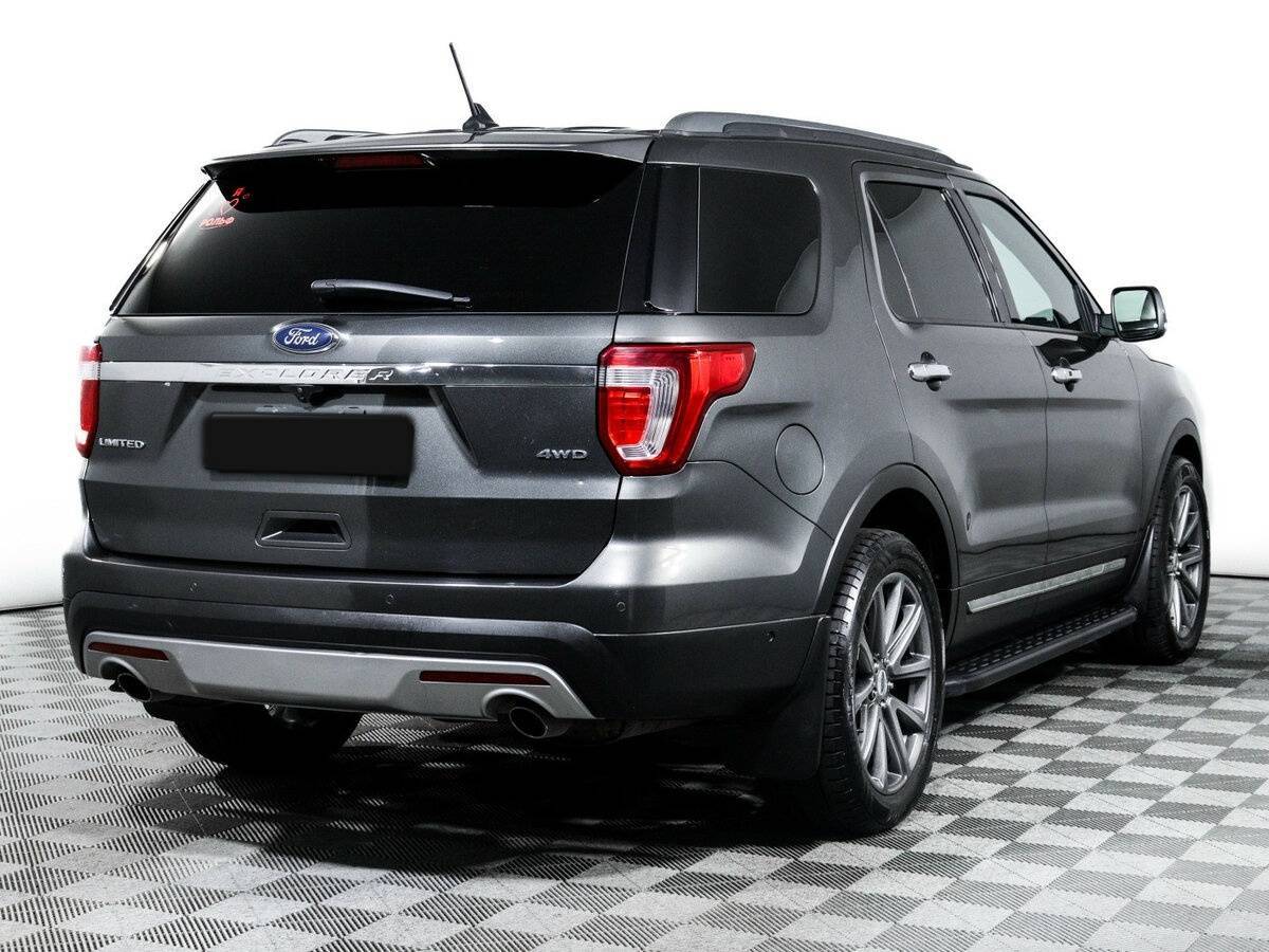 Ford Explorer б/у, 2017, Автоматическая. Фото: #4