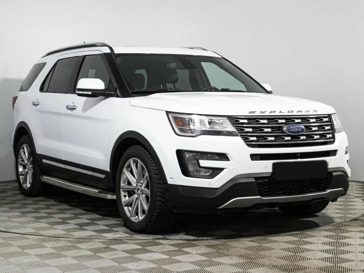 Ford Explorer б/у, 2017, Автоматическая. Фото: #2