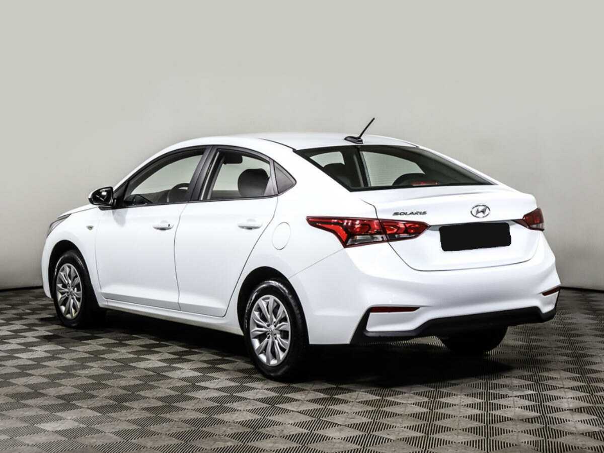 Hyundai Solaris б/у, 2019, Механическая. Фото: #5