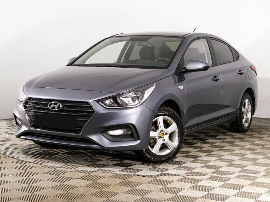 Hyundai Solaris б/у, 2019, Механическая. Посмотреть фото