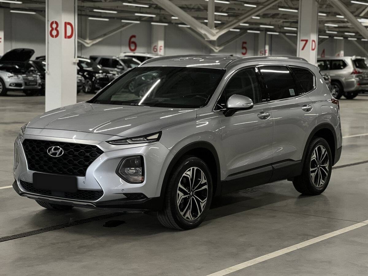 Hyundai Santa Fe б/у, 2019, Автоматическая. Фото: #0