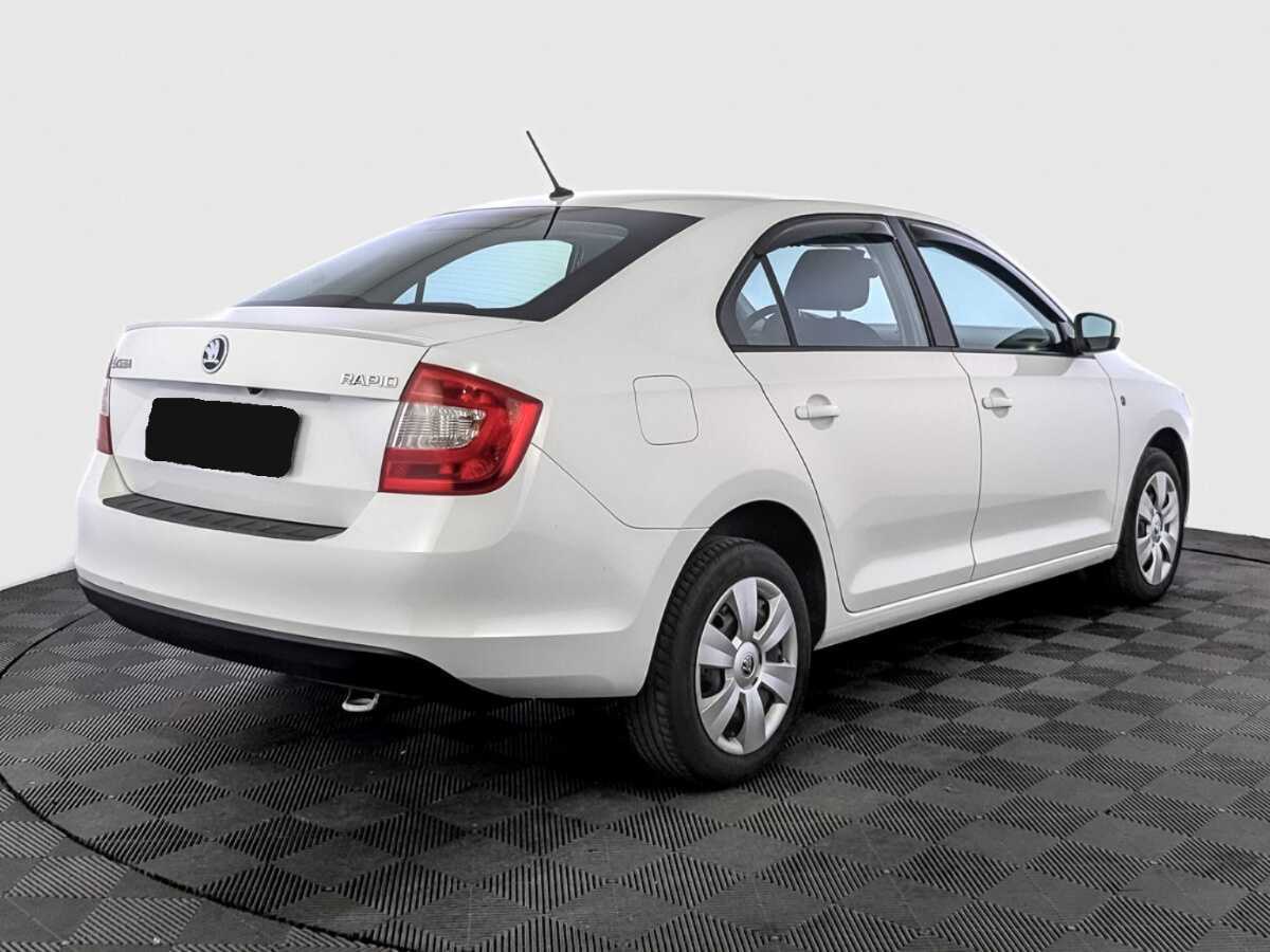Skoda Rapid б/у, 2015, Роботизированная. Фото: #4