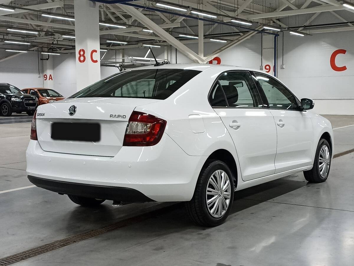 Skoda Rapid б/у, 2018, Автоматическая. Фото: #4