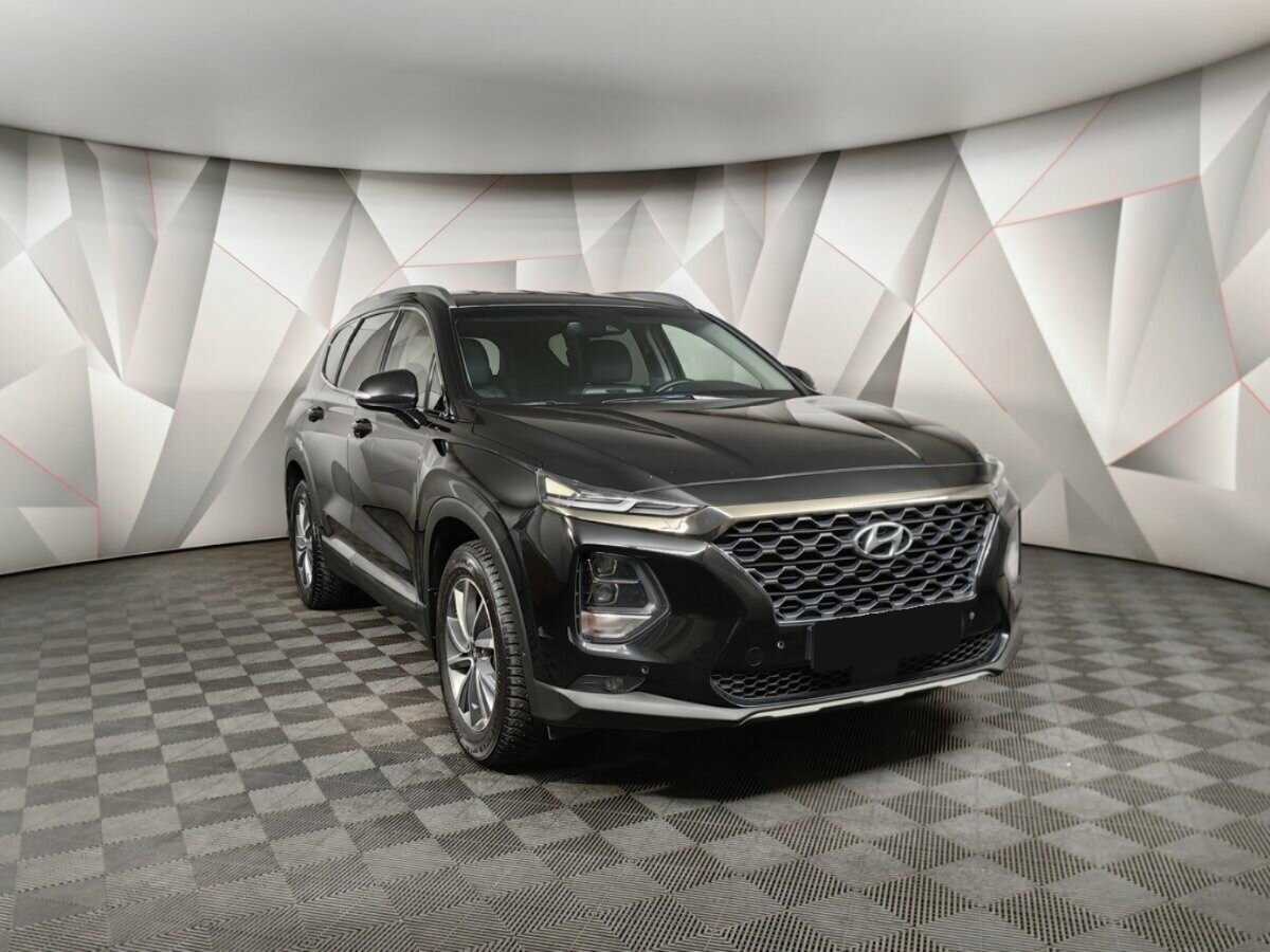 Hyundai Santa Fe б/у, 2019, Автоматическая. Фото: #2