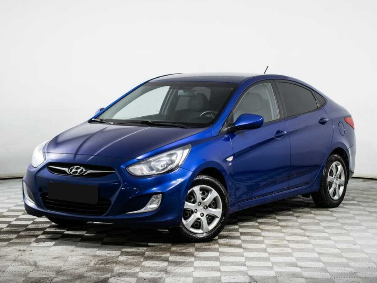 Hyundai Solaris б/у, 2012, Механическая. Фото: #0