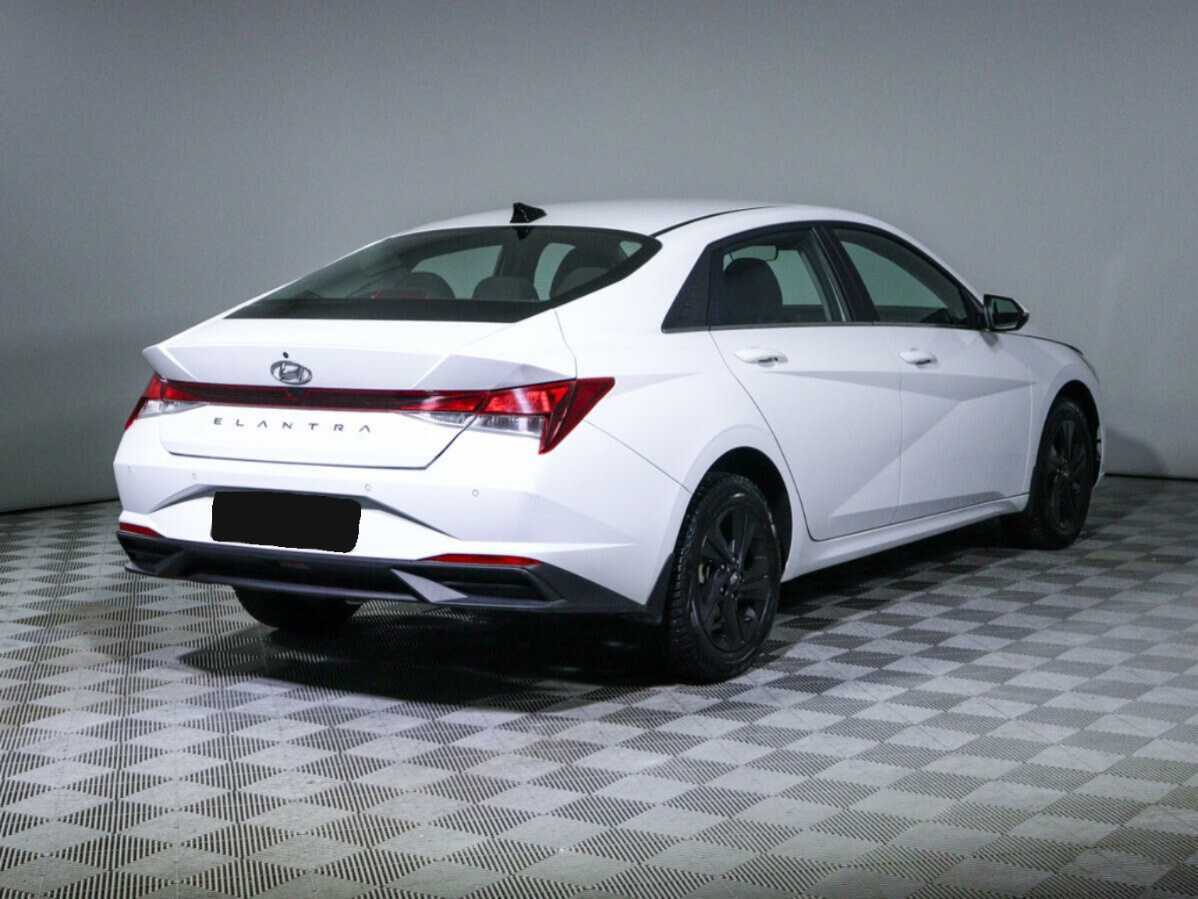 Hyundai Elantra б/у, 2021, Автоматическая. Фото: #4