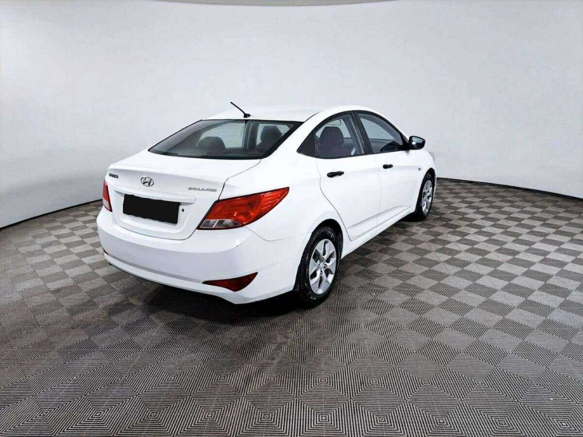 Hyundai Solaris б/у, 2014, Механическая. Фото: #4
