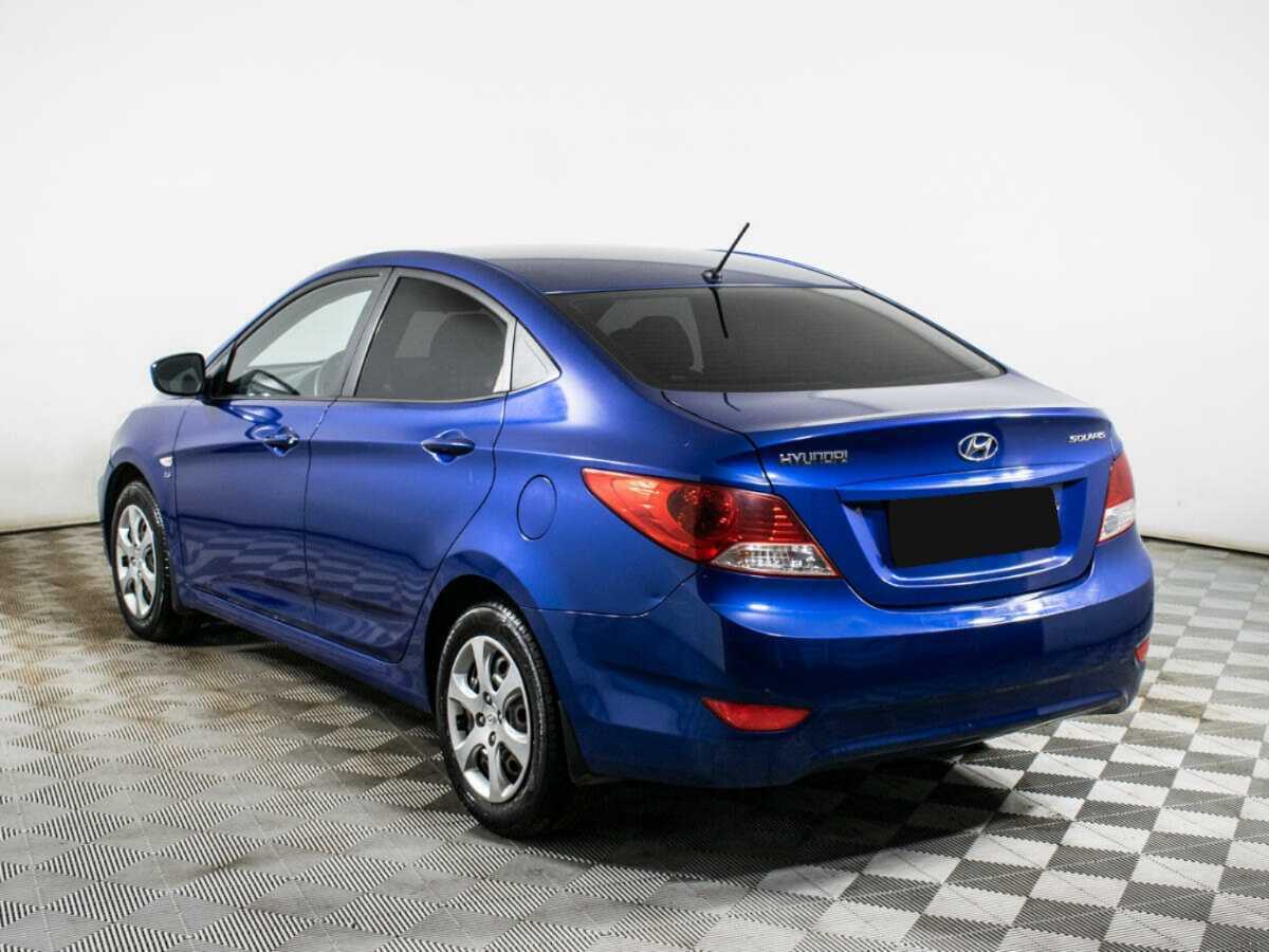 Hyundai Solaris б/у, 2012, Механическая. Фото: #6