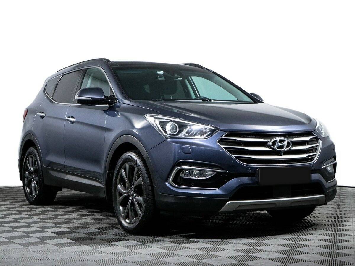 Hyundai Santa Fe б/у, 2017, Автоматическая. Фото: #2
