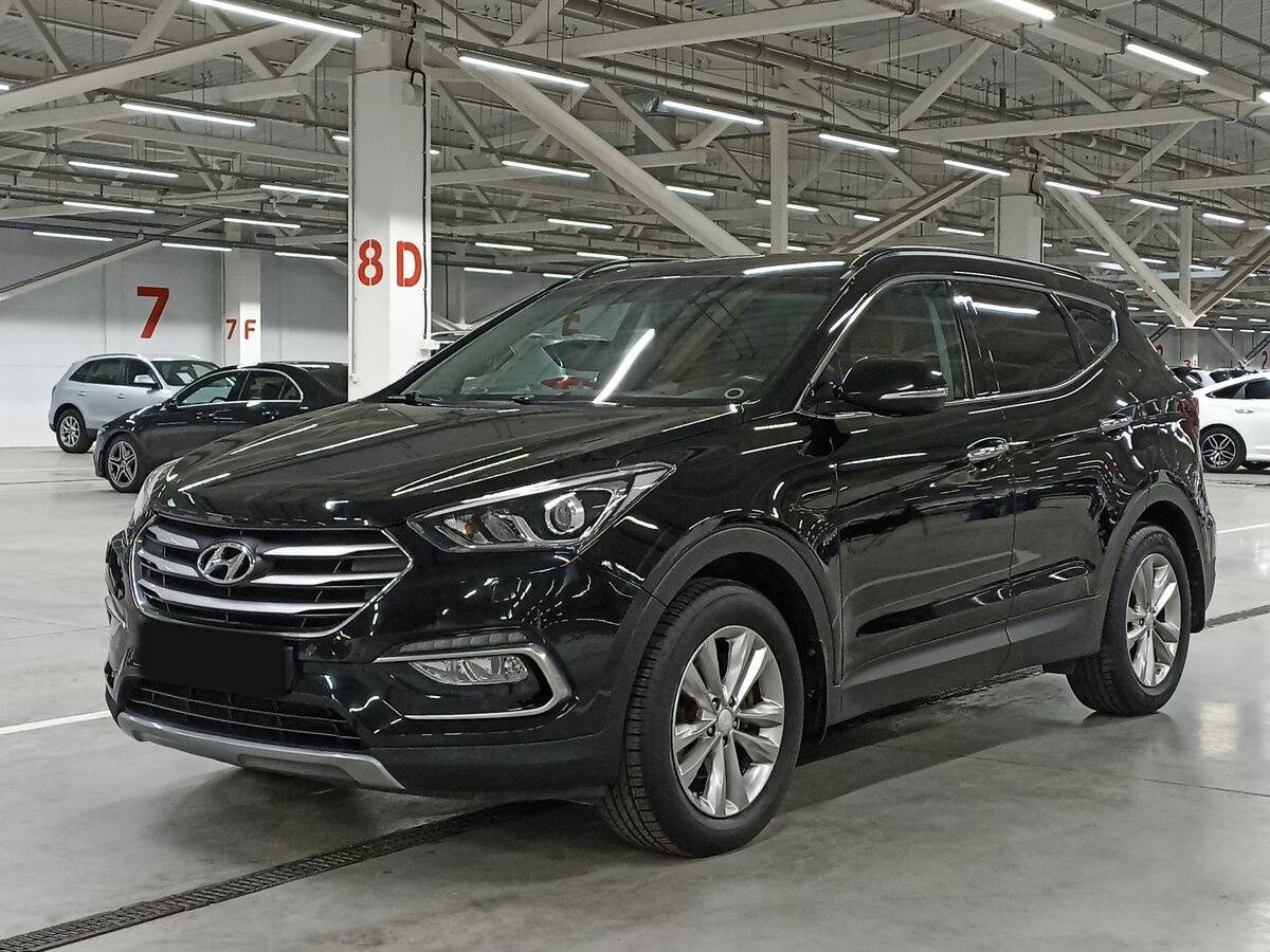Hyundai Santa Fe б/у, 2017, Автоматическая. Фото: #0