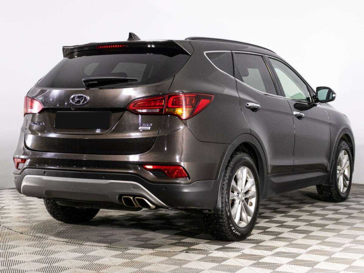 Hyundai Santa Fe б/у, 2018, Автоматическая. Фото: #4