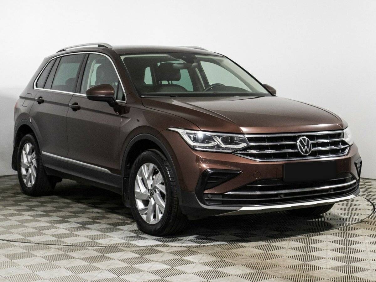 Volkswagen Tiguan б/у, 2021, Роботизированная. Фото: #2
