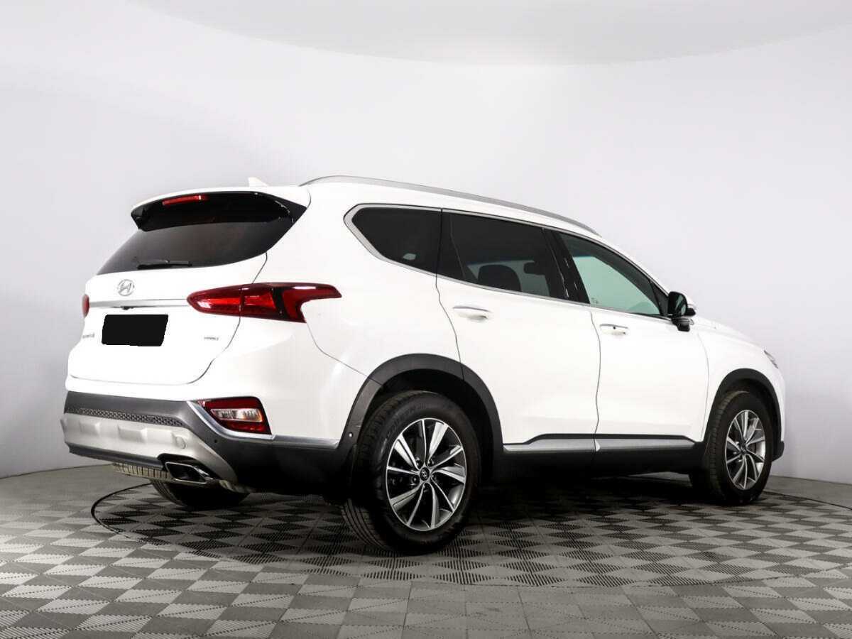 Hyundai Santa Fe б/у, 2019, Автоматическая. Фото: #4