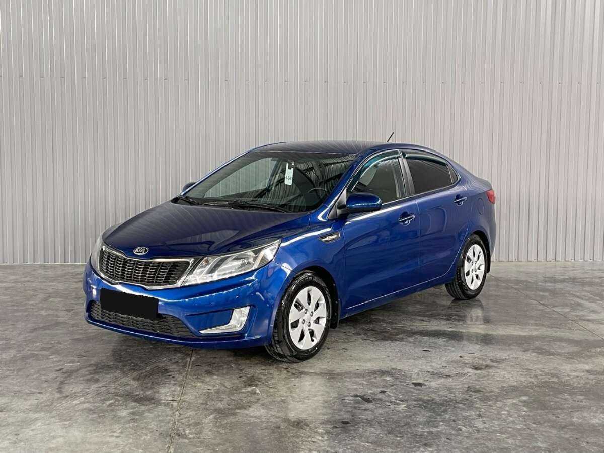 Kia Rio б/у, 2013, Механическая. Посмотреть фото