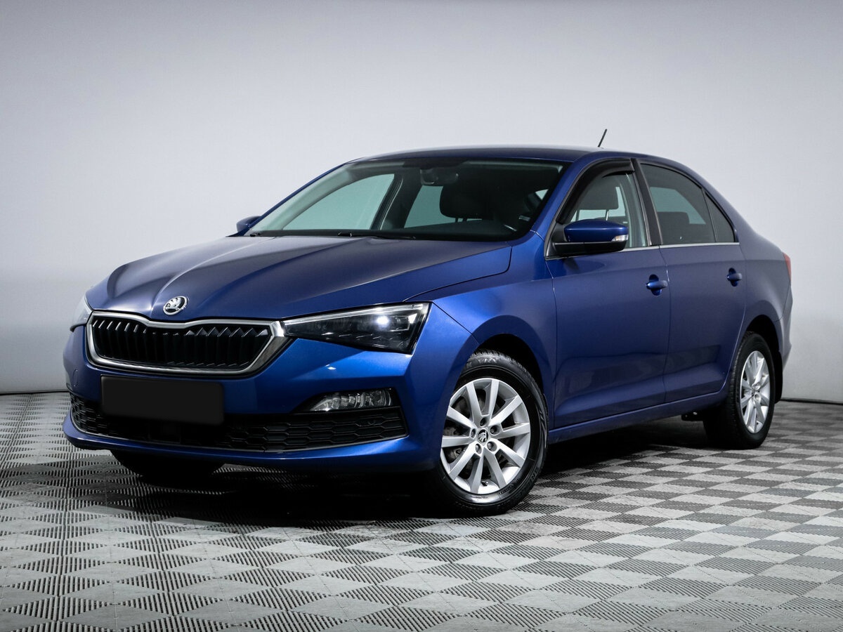 Skoda Rapid б/у, 2021, Роботизированная. Посмотреть фото