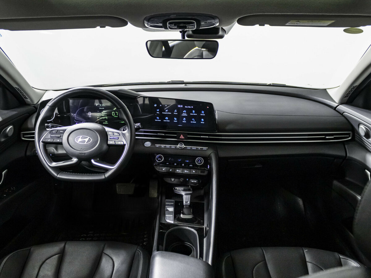Hyundai Elantra б/у, 2023, Вариатор. Фото: #10