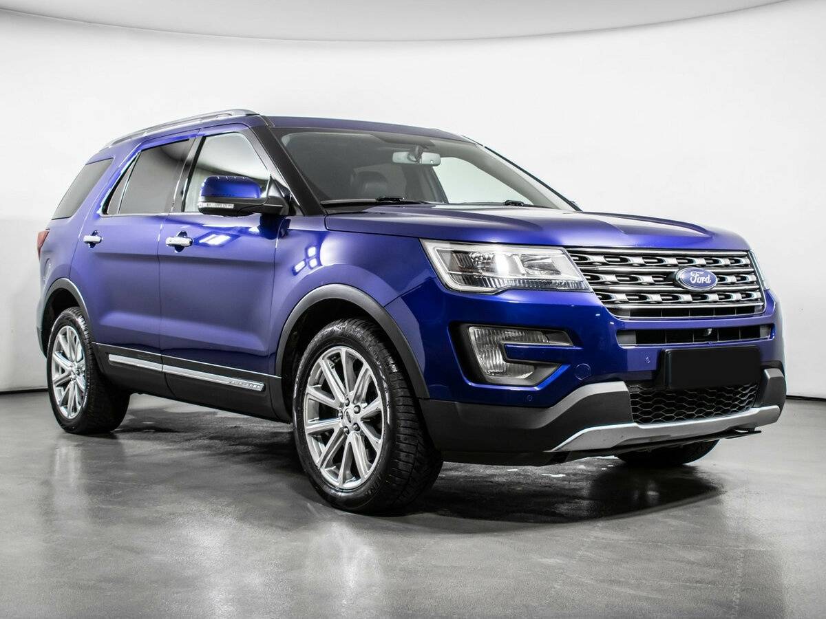 Ford Explorer б/у, 2017, Автоматическая. Фото: #2