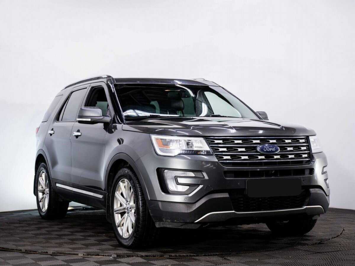 Ford Explorer б/у, 2016, Автоматическая. Фото: #2