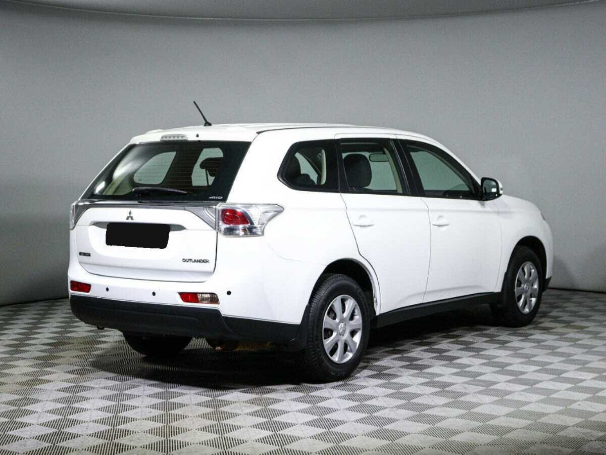 Mitsubishi Outlander б/у, 2013, Вариатор. Фото: #4