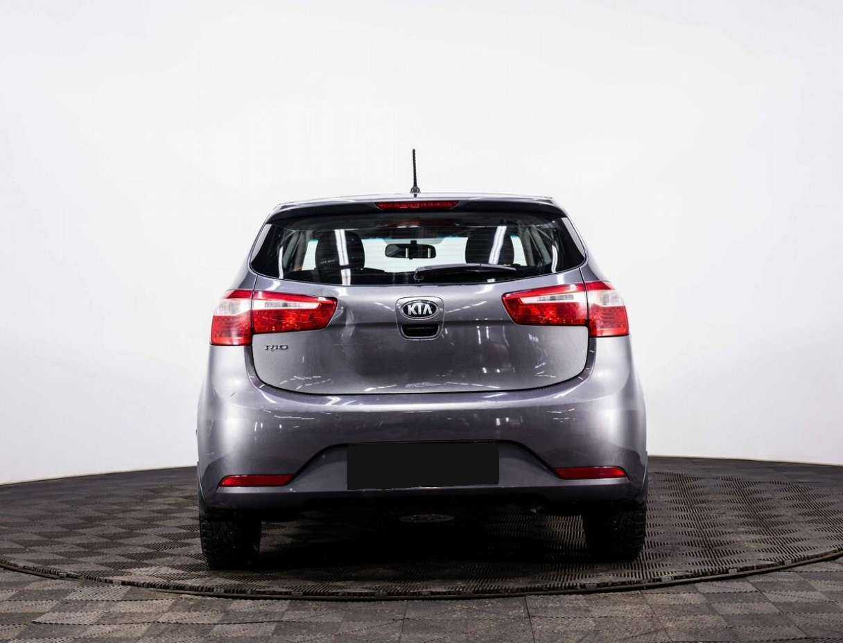 Kia Rio б/у, 2013, Механическая. Фото: #4