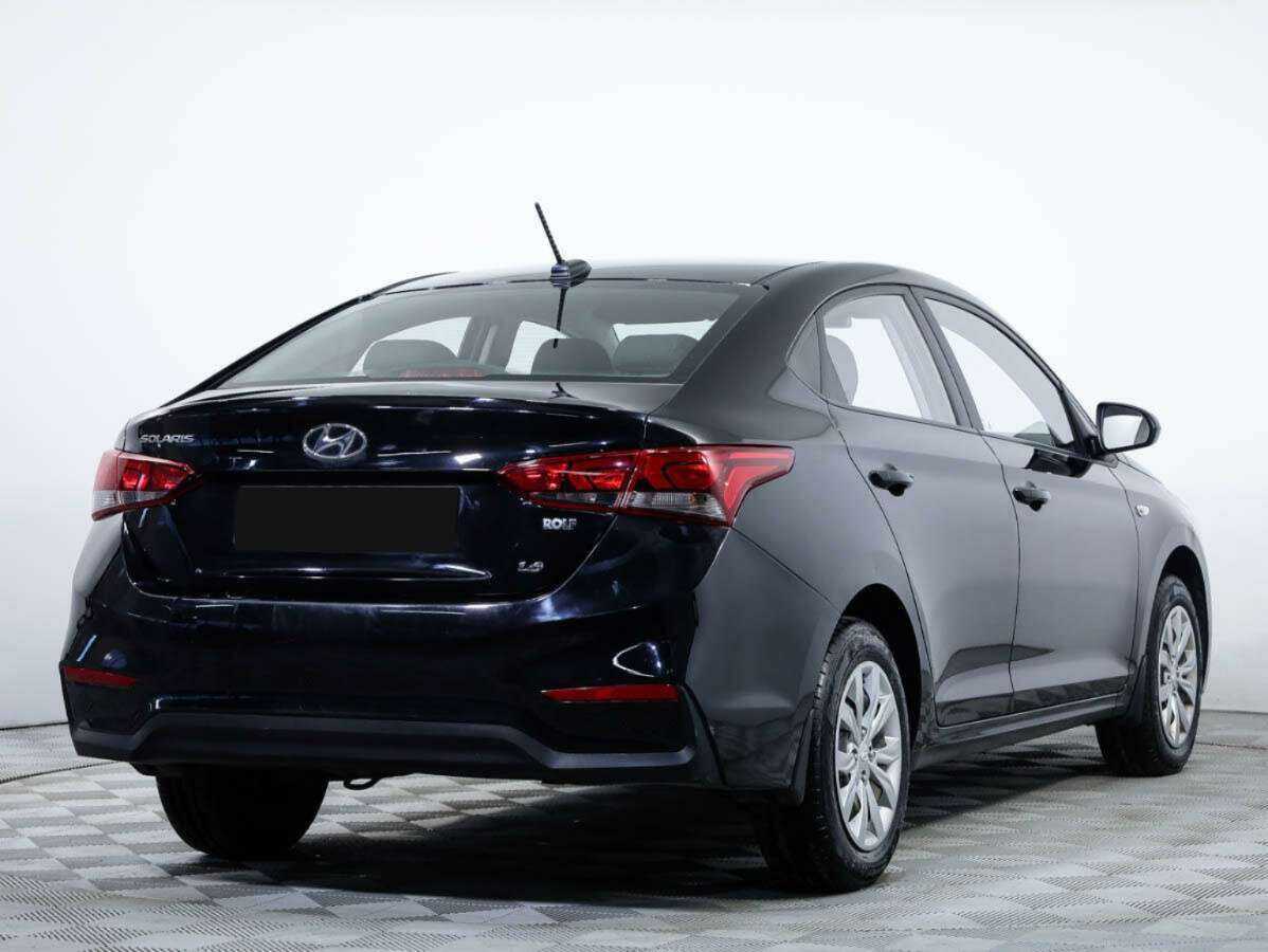 Hyundai Solaris б/у, 2018, Механическая. Фото: #3