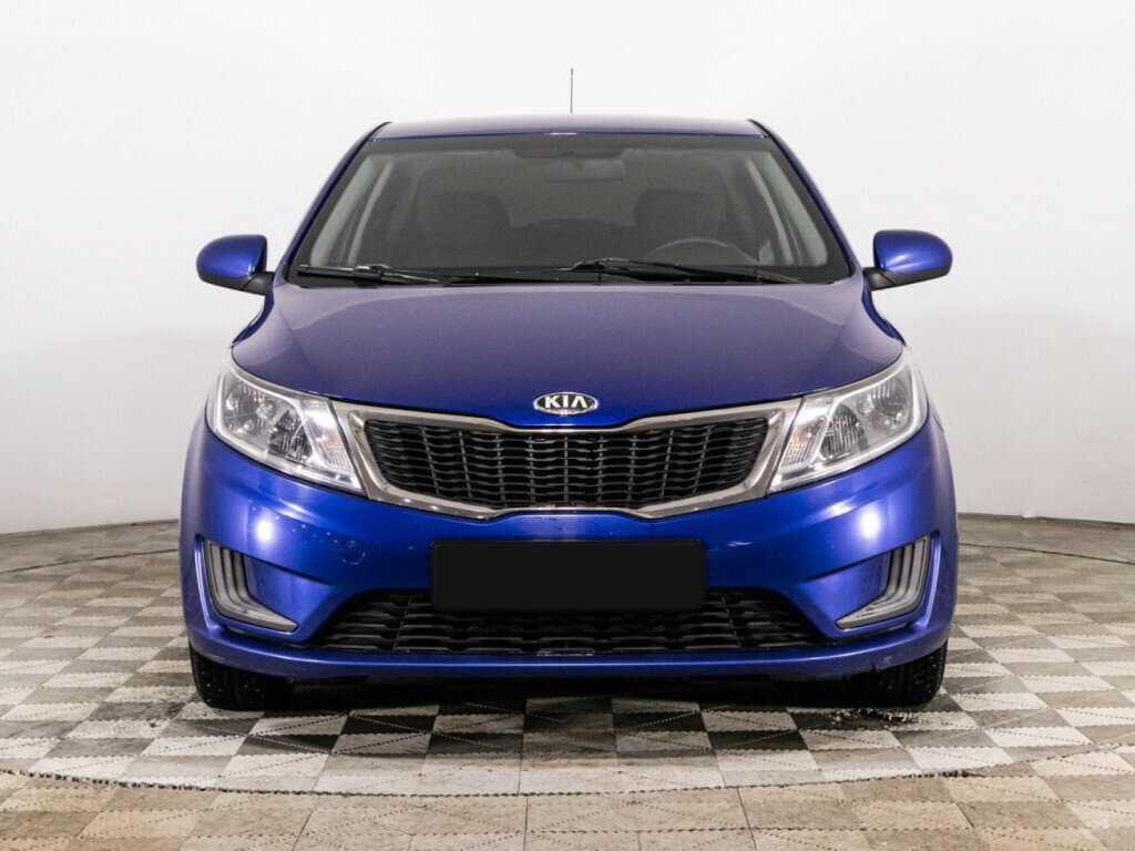 Kia Rio б/у, 2013, Механическая. Фото: #1