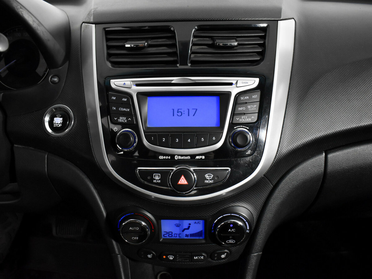 Hyundai Solaris б/у, 2012, Автоматическая. Фото: #14