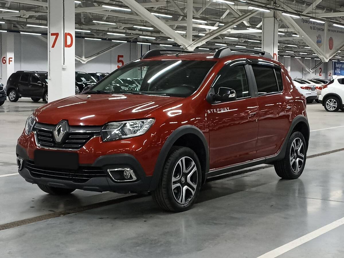 Renault Sandero б/у, 2018, Вариатор. Посмотреть фото
