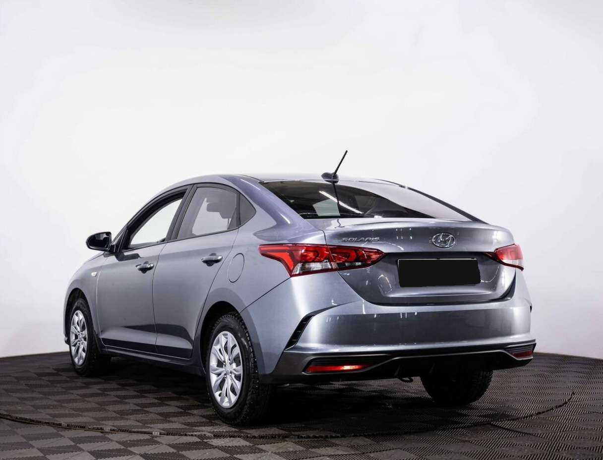 Hyundai Solaris б/у, 2021, Автоматическая. Фото: #3