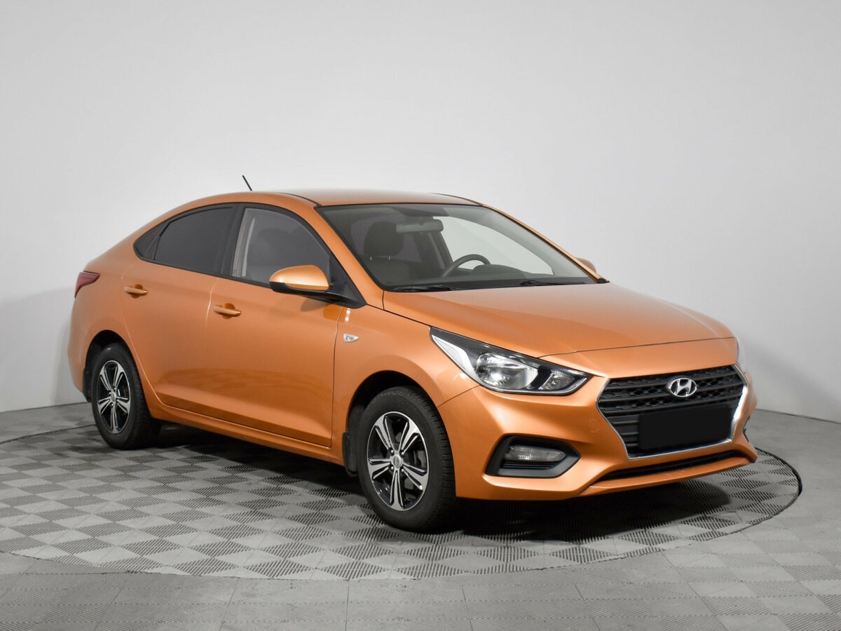 Hyundai Solaris б/у, 2017, Автоматическая. Фото: #2