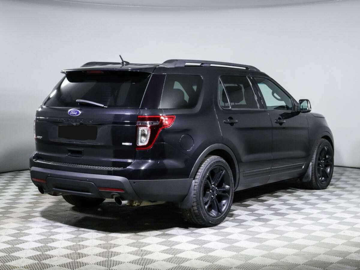 Ford Explorer б/у, 2014, Автоматическая. Фото: #3