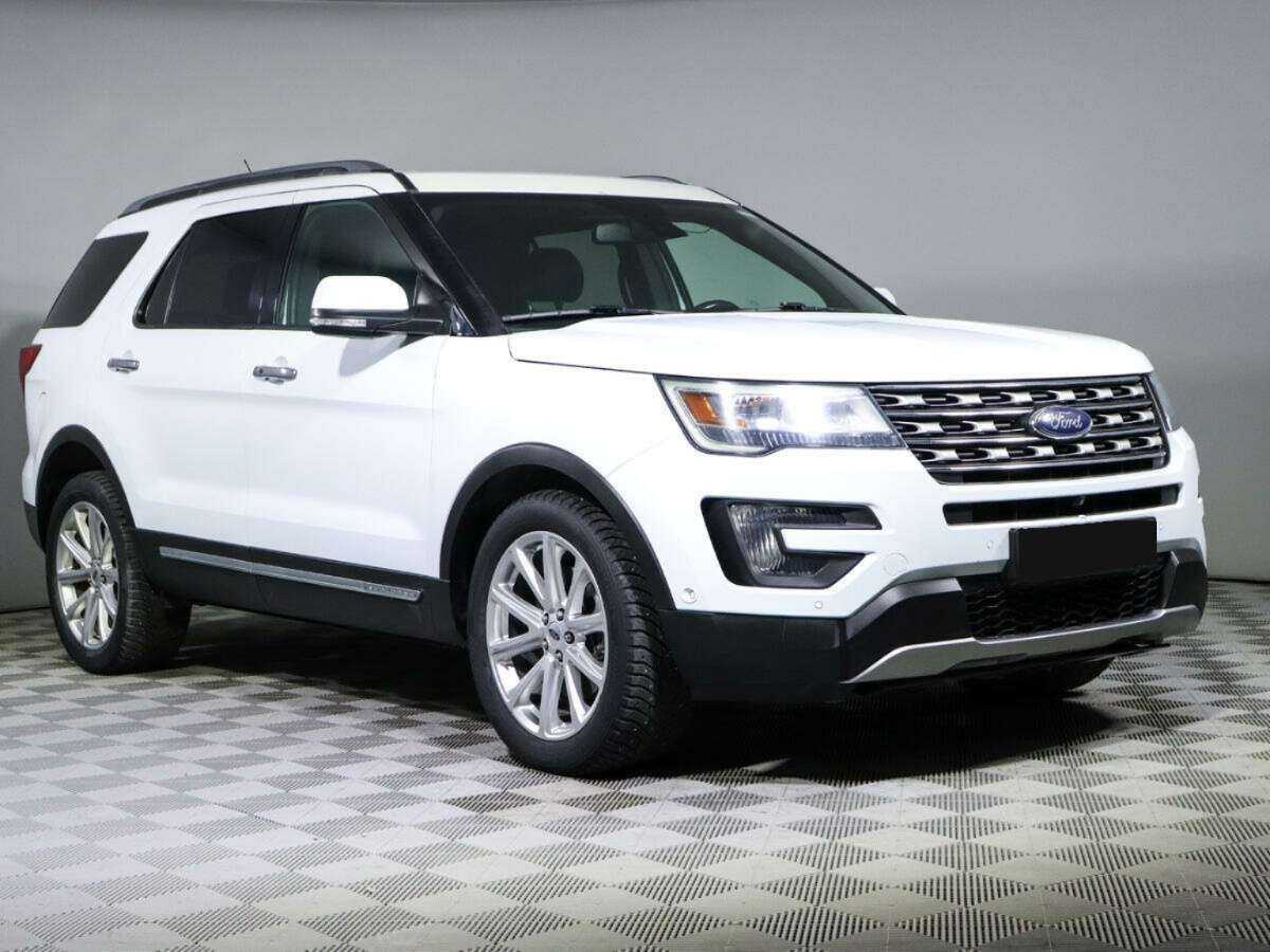 Ford Explorer б/у, 2016, Автоматическая. Фото: #2