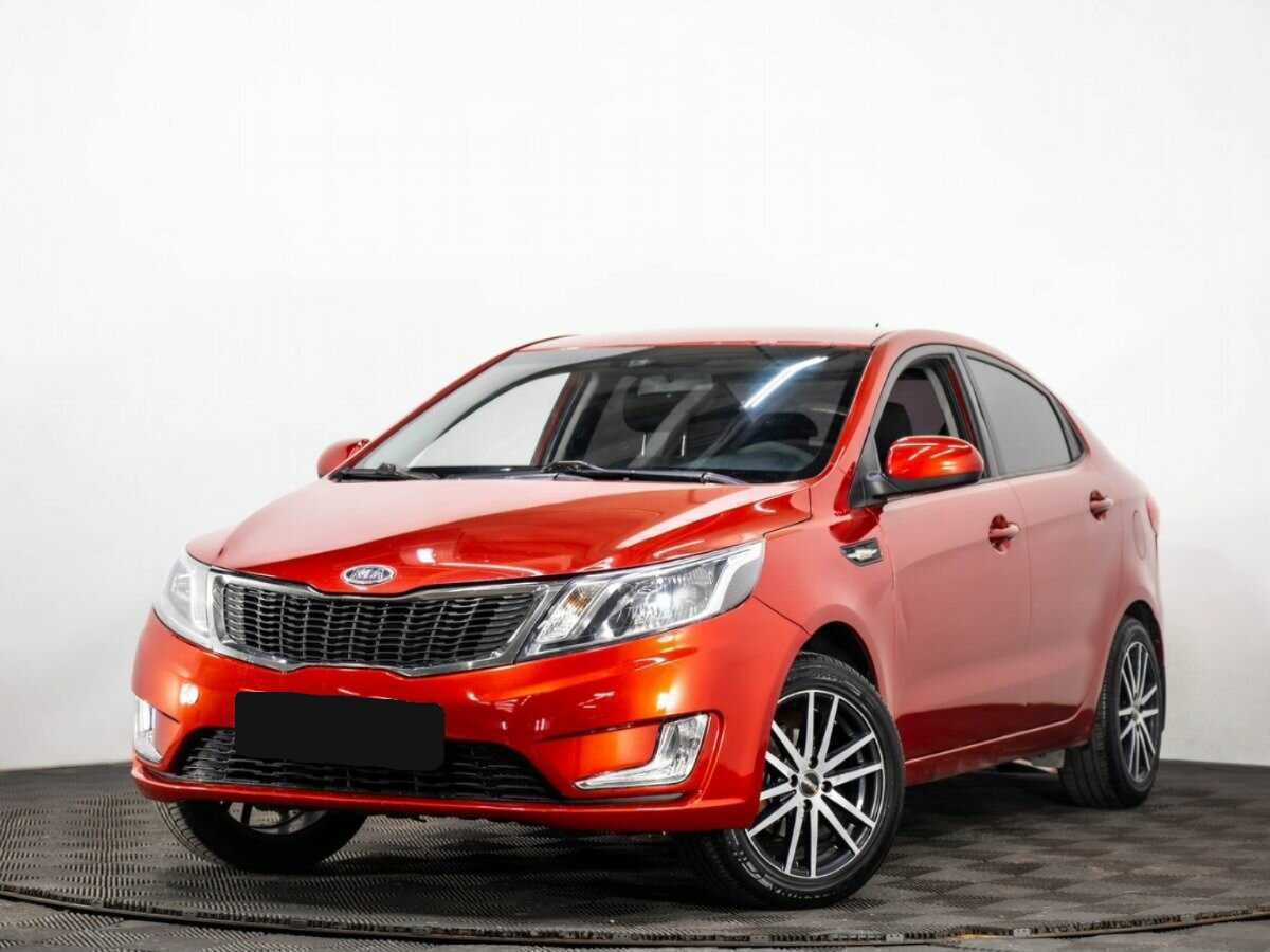 Kia Rio б/у, 2012, Механическая. Фото: #0