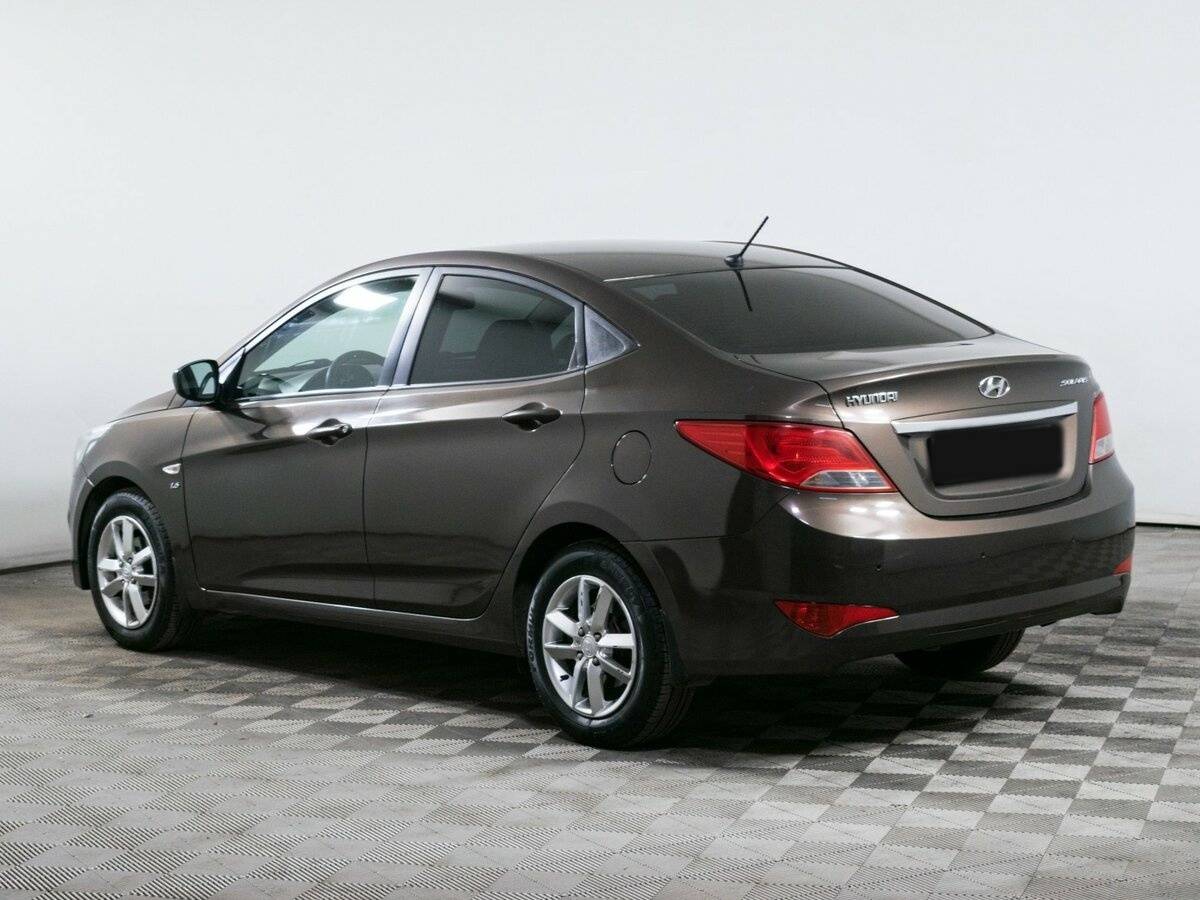 Hyundai Solaris б/у, 2014, Автоматическая. Фото: #5