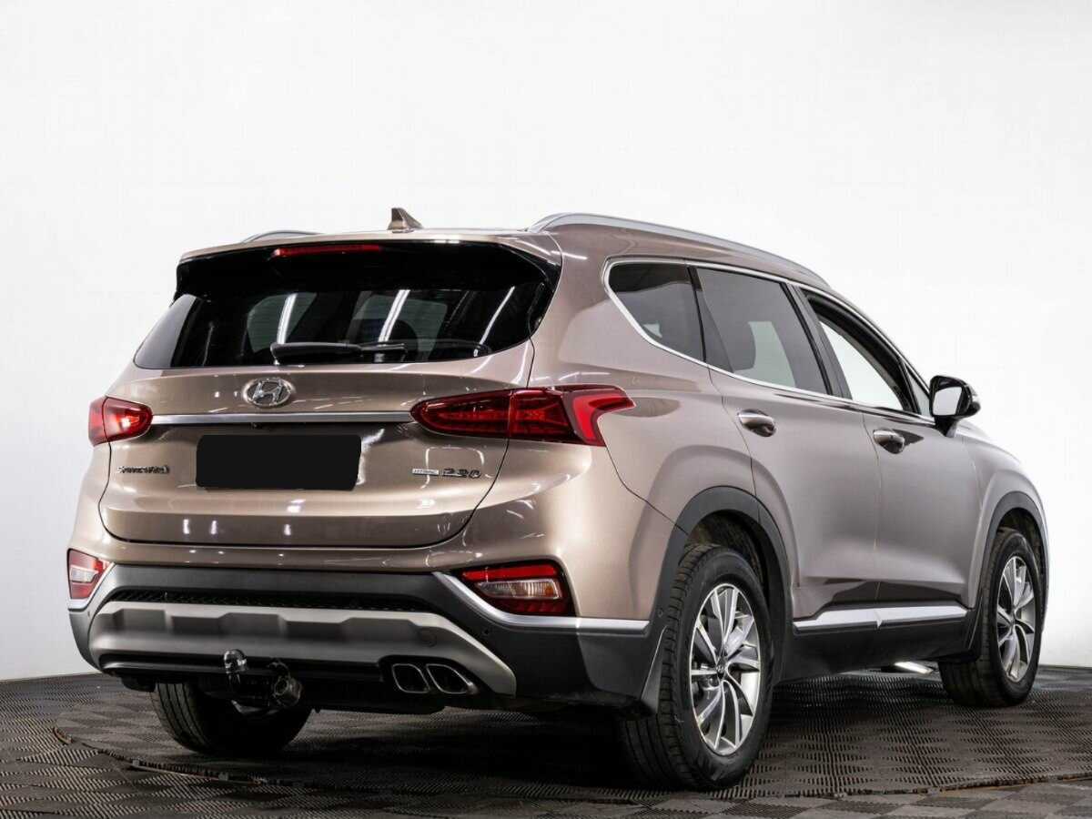 Hyundai Santa Fe б/у, 2018, Автоматическая. Фото: #3