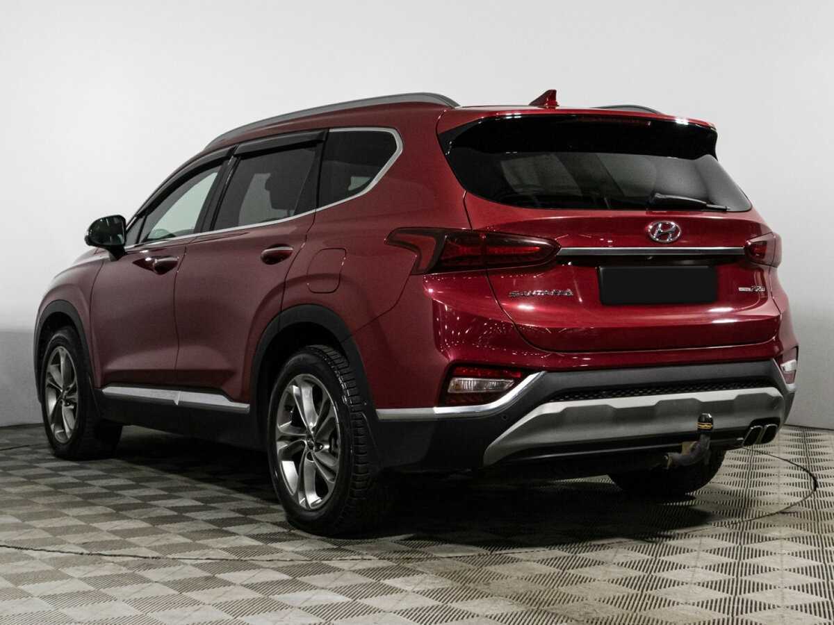 Hyundai Santa Fe б/у, 2019, Автоматическая. Фото: #6