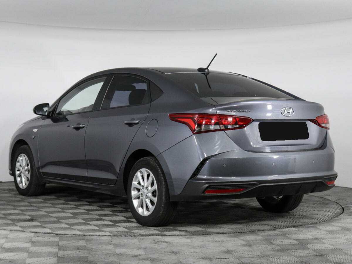 Hyundai Solaris б/у, 2021, Автоматическая. Фото: #4