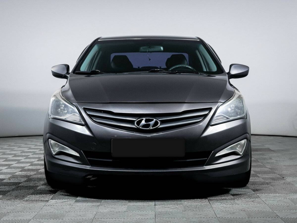 Hyundai Solaris б/у, 2014, Автоматическая. Фото: #1