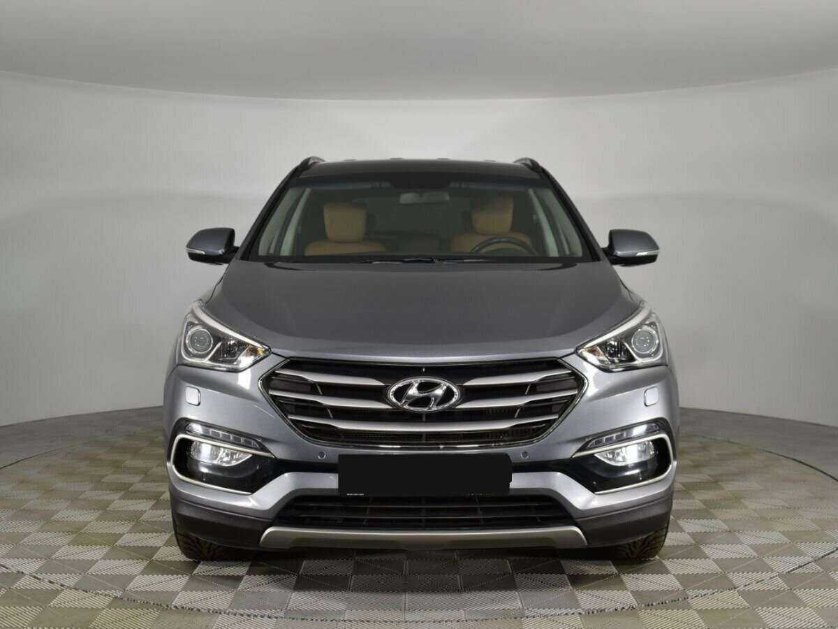 Hyundai Santa Fe б/у, 2017, Автоматическая. Фото: #2